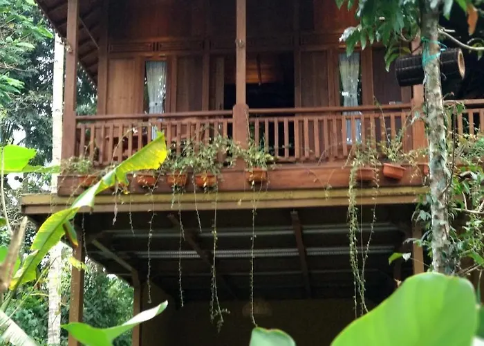 カントリーハウス Jungle Joglo Tampaksiring
